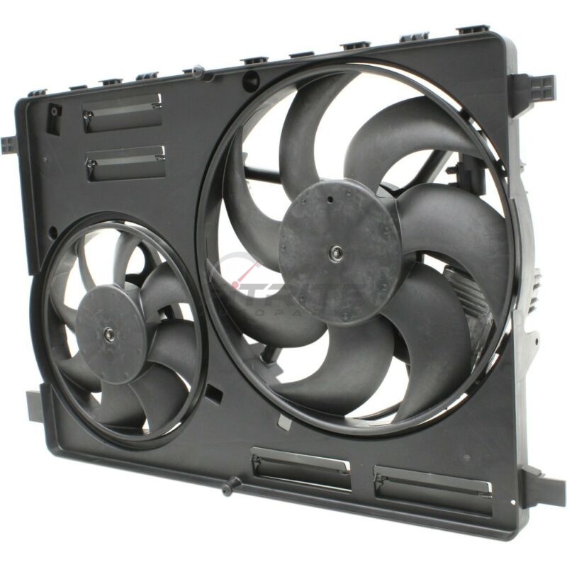 NEW DUAL RADIATOR FAN ASSEMBLY FITS VOLVO S80 20082015 VO3115116 eBay