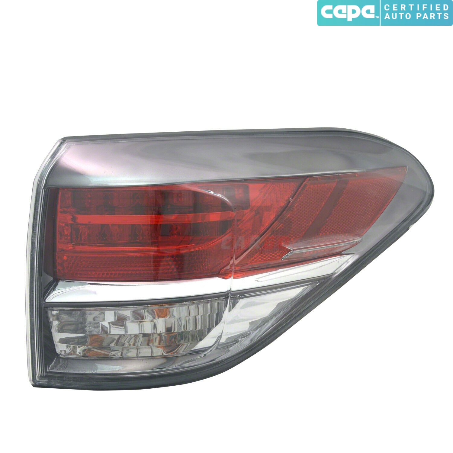 CAPA Tail Light Compatible with CHEVROLET COLORADO 2015-2017 RH Assembly