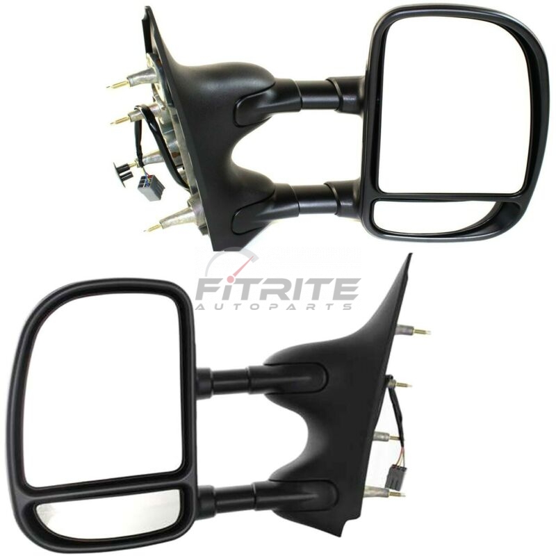 Power Towing Mirror For 2002-2008 Ford E-350 Super Duty Right Dual Glass
