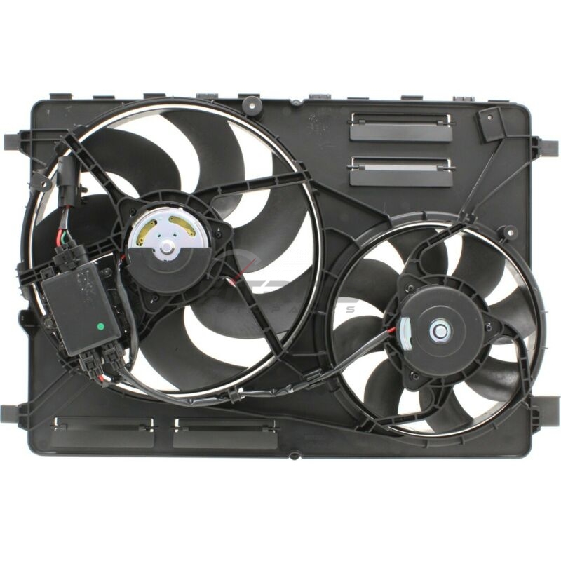 NEW DUAL RADIATOR FAN ASSEMBLY FITS VOLVO S80 20082015 VO3115116 eBay